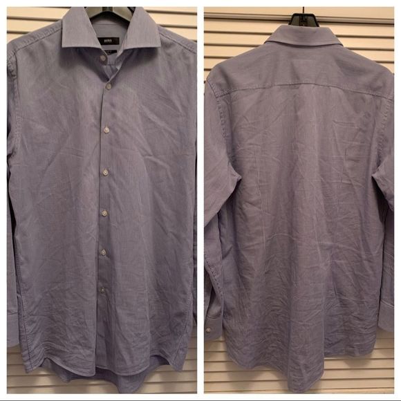 Hugo Boss LS shirt size 16 x 32/33
Excellent Pre-owned Condition - Picture 6 of 6